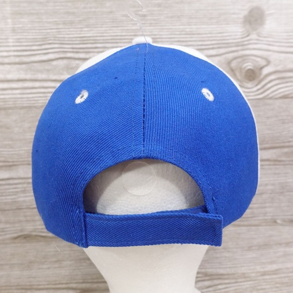 BASS FISHING ONE SIZE FITS ALL MULTICOLOR ADJUSTABLE BASEBALL HAT CAP - Picture 5 of 8